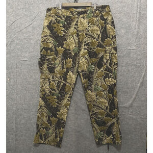 Vintage Master Sportsman‎ Camo Cargo Pants Mens XL Brown Hunting